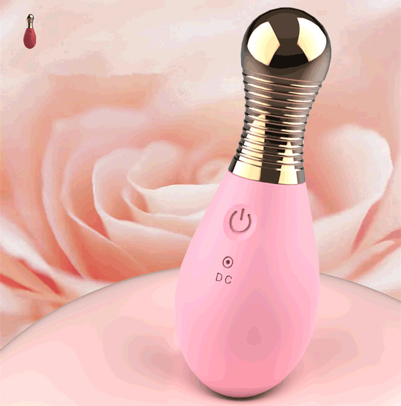 E-41 Whisper Nimi Mini Remote Bullet Vibrator shown in black with control buttons, compact and discreet personal massager.