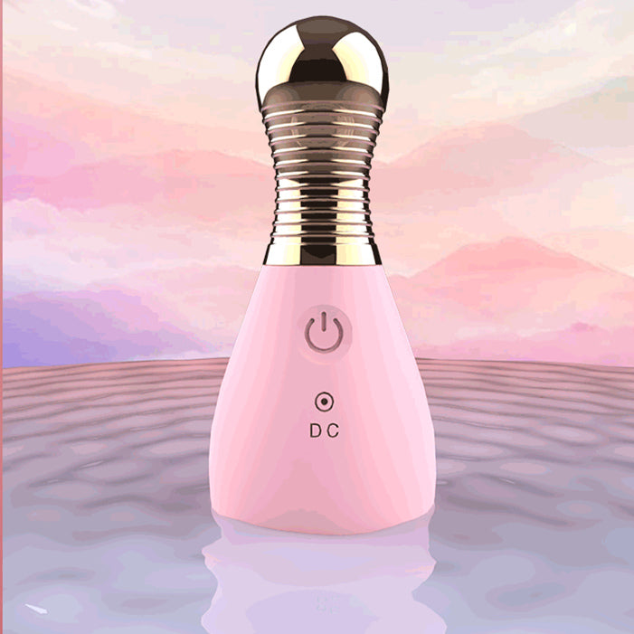 E-41 PerfumeWhisper Nimi Mini Remote Bullet Vibrator, compact personal massager with remote control, black in color.