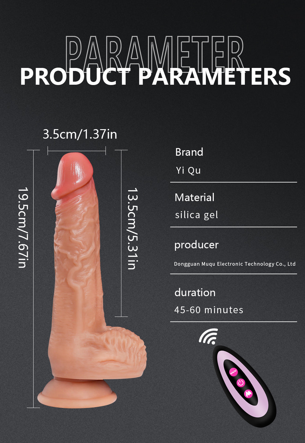 Realistischer beheizter Masturbator C-42 4 in 1 with textured interior and heating feature, designed for enhanced pleasure.