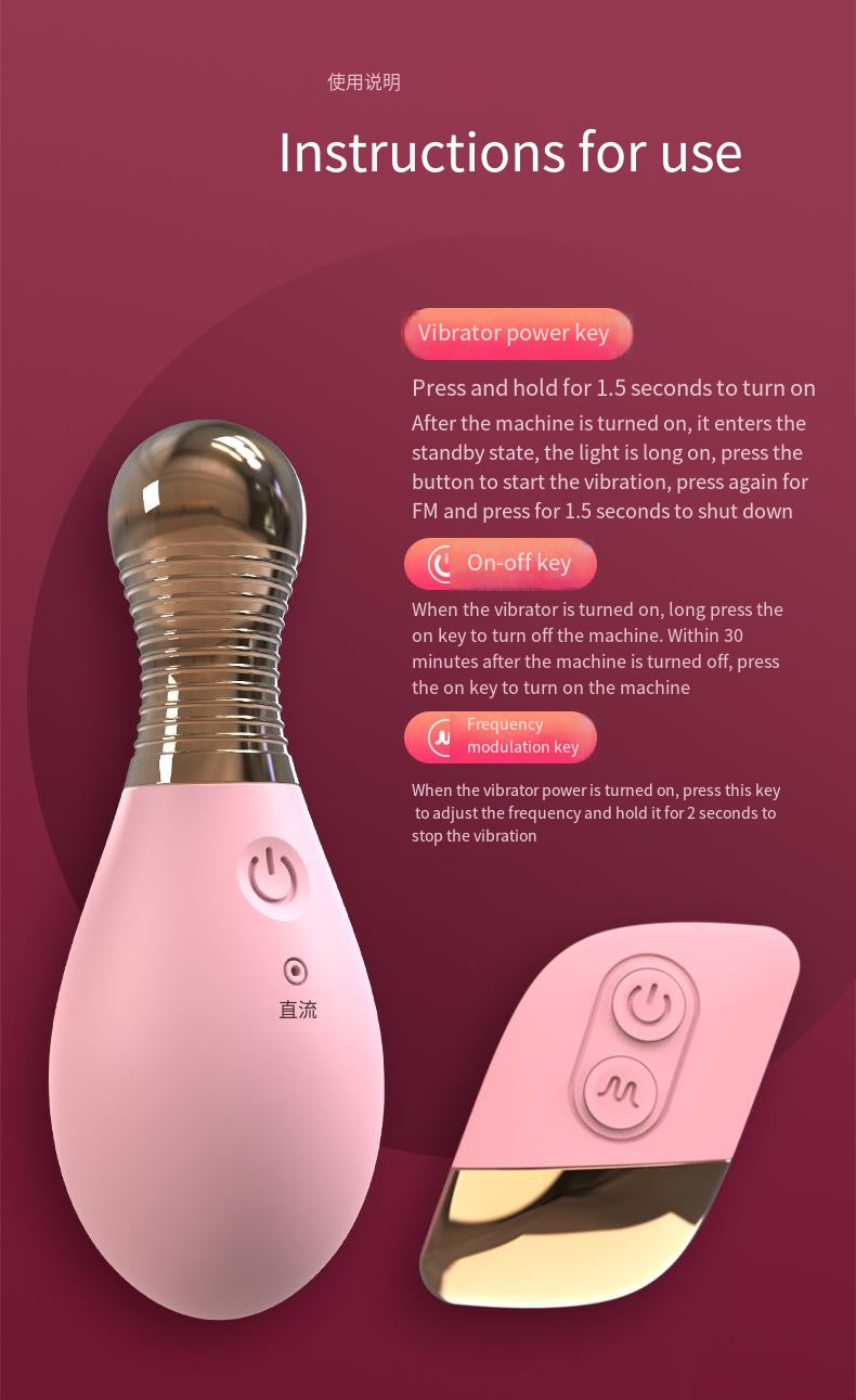 E-41 PerfumeWhisper Nimi Mini remote bullet vibrator with sleek design and compact size, suitable for discreet personal pleasure.