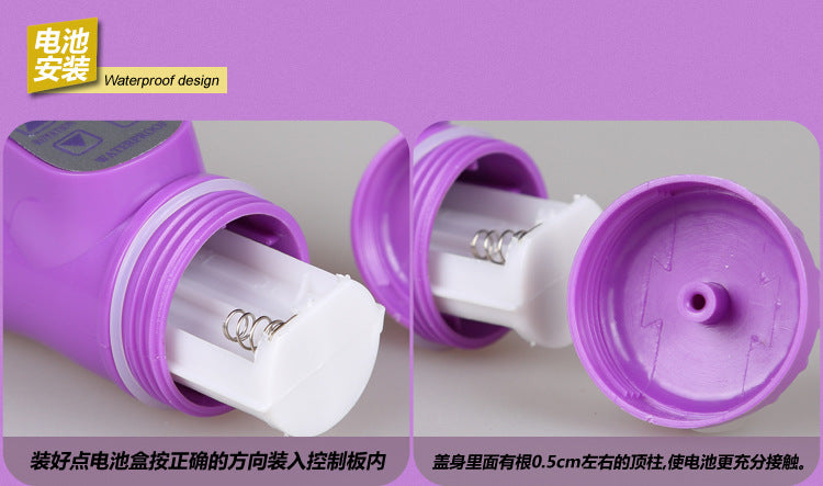 CrystalPearl Rotating Thrusting Rabbit Vibrator by F-36 with sleek design, dual motors, and textured surface for enhanced pleasure.