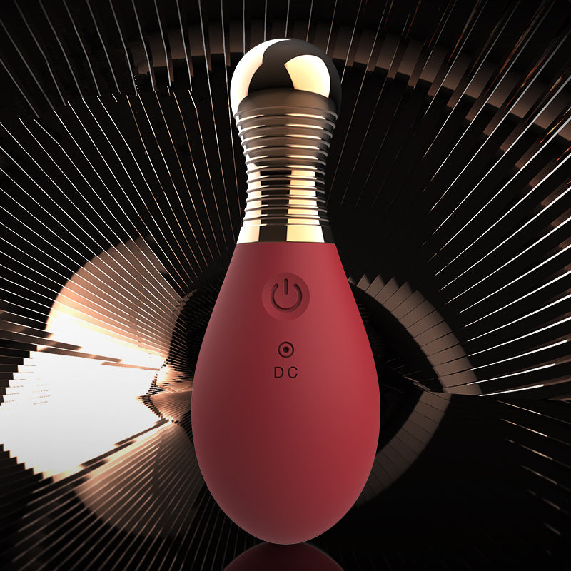 E-41 PerfumeWhisper Nimi Mini Remote Bullet Vibrator shown with sleek black design and compact size for discreet use.