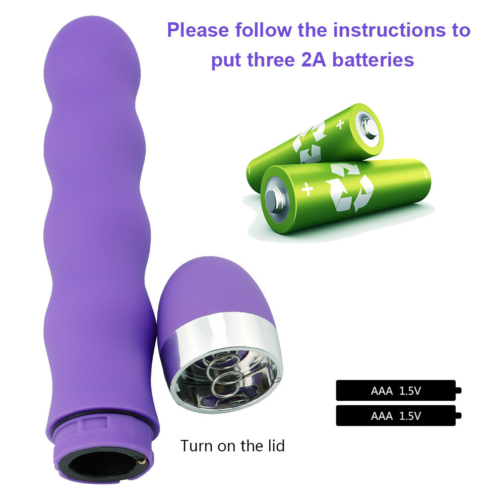 E-27 FlexiGlow vibrator with flexible design and smooth surface, ideal for personal pleasure and intimate use.
