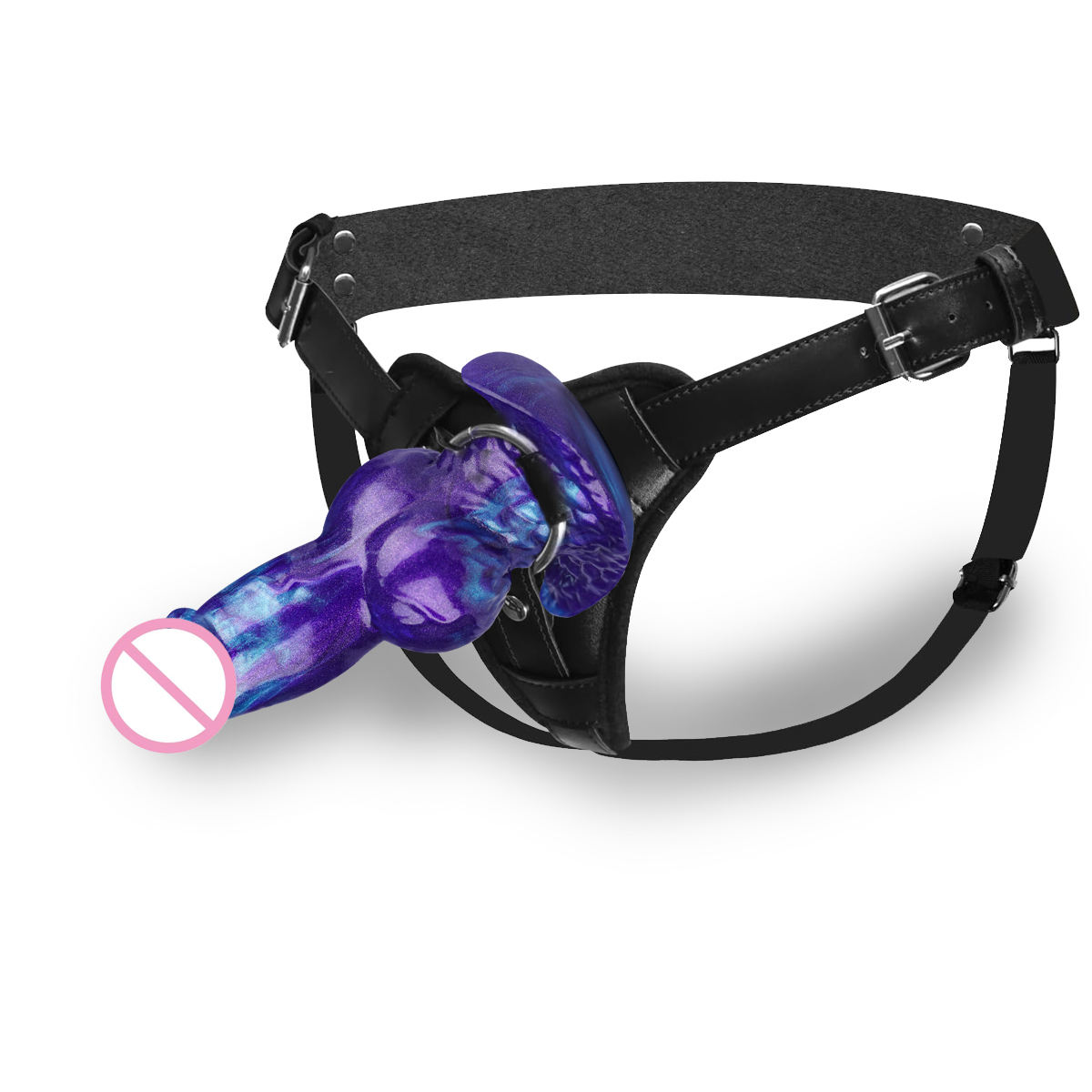 C-45 fantasy inflatable dildo in vibrant galactic violet with detailed texture and realistic shape for immersive pleasure.