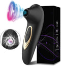EchoKiss Suction Vibrator by F-42 showing a sleek, compact personal massager with a smooth silicone surface and adjustable suction features.