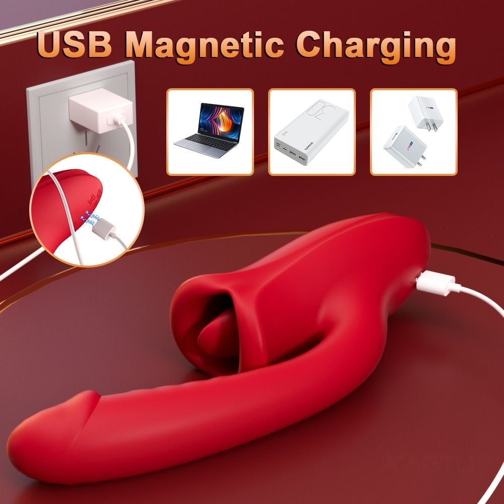 F-34 Crimson Bite Thruster with sleek design, showcasing its aerodynamic shape and vibrant crimson color.