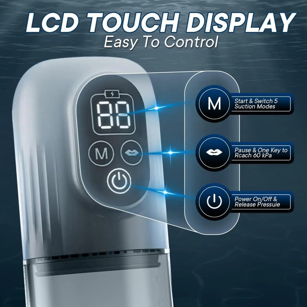 B-11 Digitaler Titan elektrische Vakuum-Pumpe with digital display and sleek design for precise vacuuming tasks
