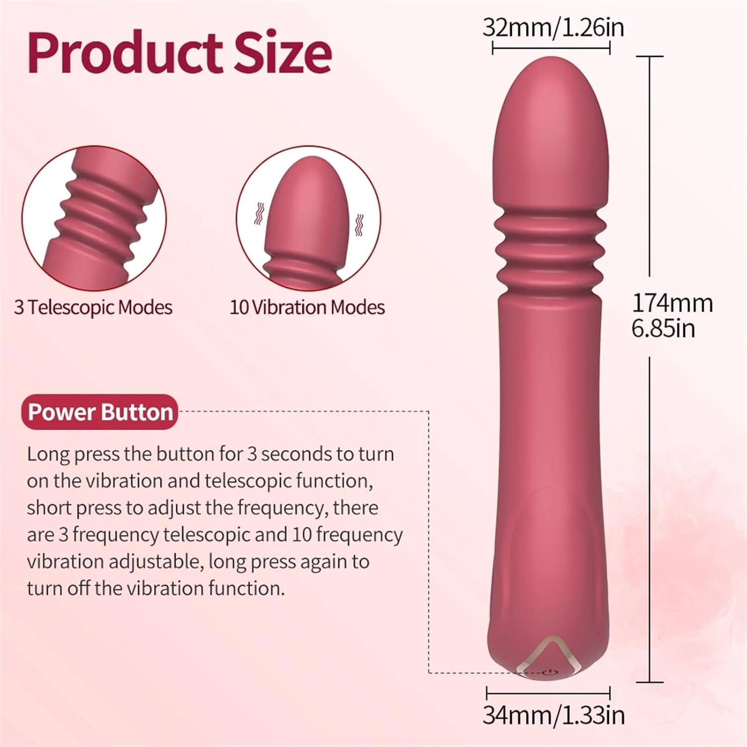B-32 Telescopic Teaser with extendable metal shaft and colorful handle, designed for outdoor entertainment and teasing activities.