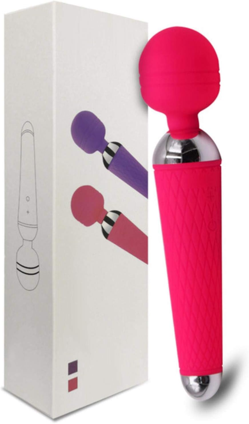 C-24 Mini Wand Massager compact personal vibrator with smooth design and adjustable head for targeted stimulation.