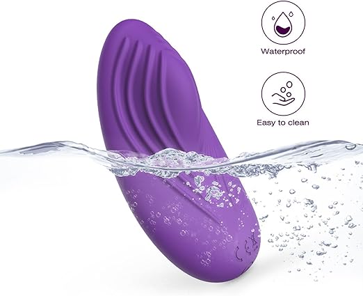 A-51 PulseBloom Remote Egg in black with control buttons, compact design, and textured surface for handheld use.
