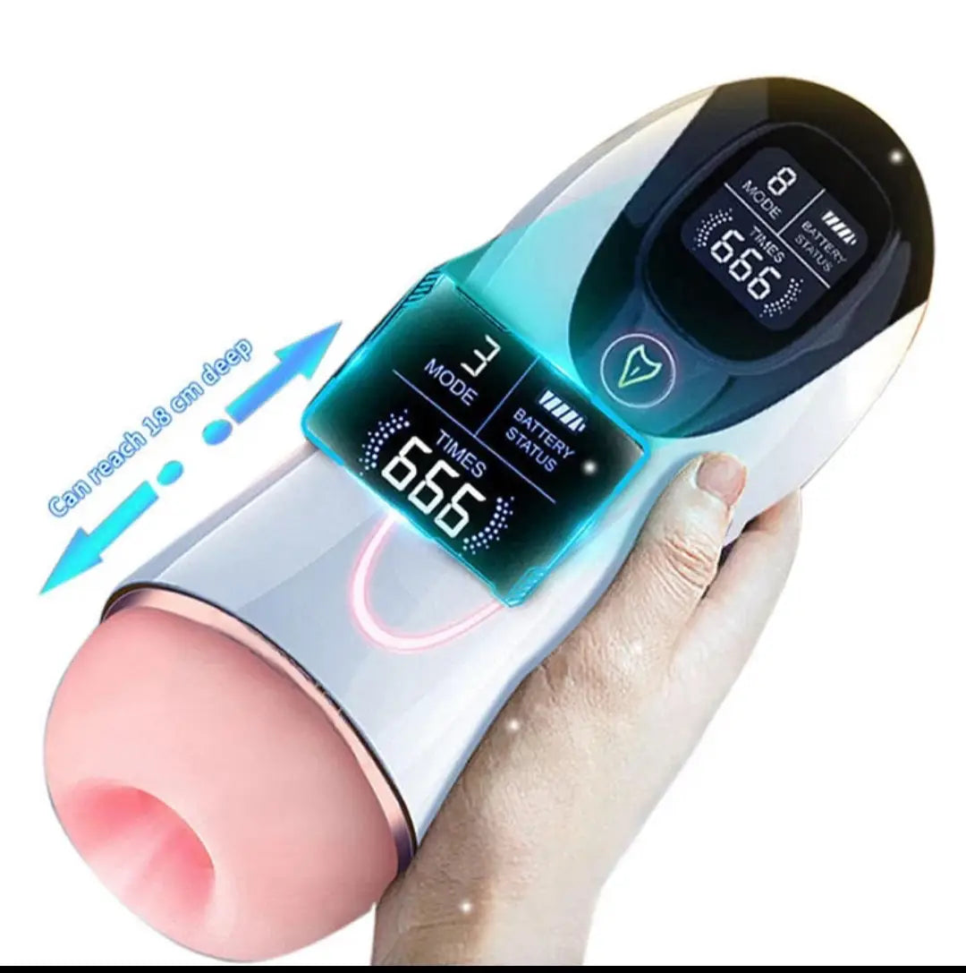 D-25 automatischer Masturbator „Tiefer Ozean“ with realistic interior, soft exterior, designed for male pleasure and stimulation.