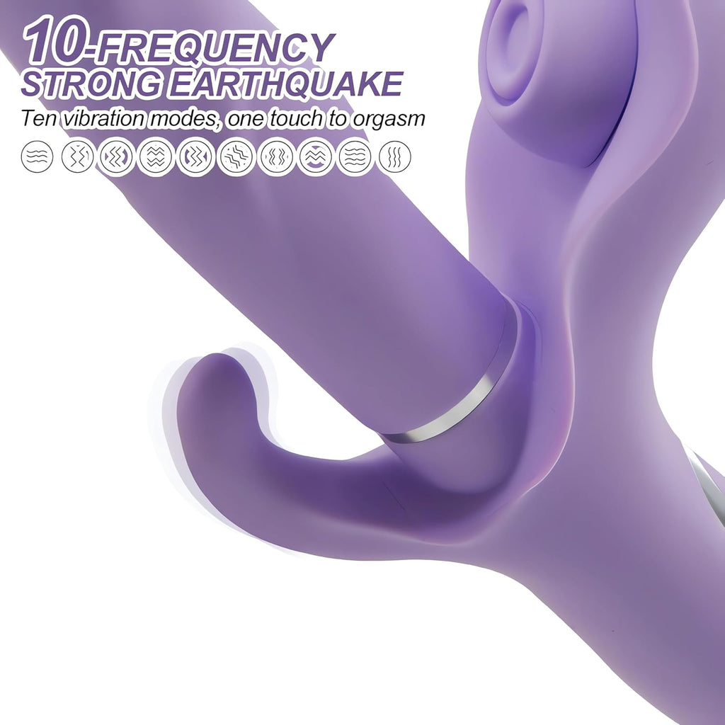 D-34 Dolphin Slap & Suck Vibrator featuring a dolphin shape with textured surface and adjustable stimulation settings.