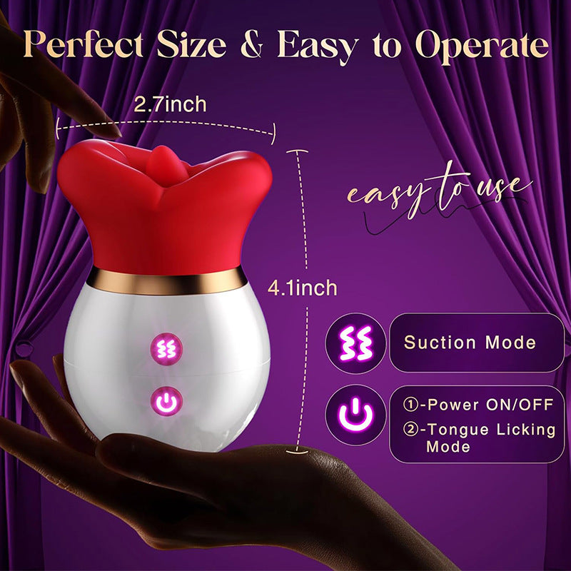 D-35 KissVortex Oral Delight device with sleek design and textured surface for enhanced oral stimulation.