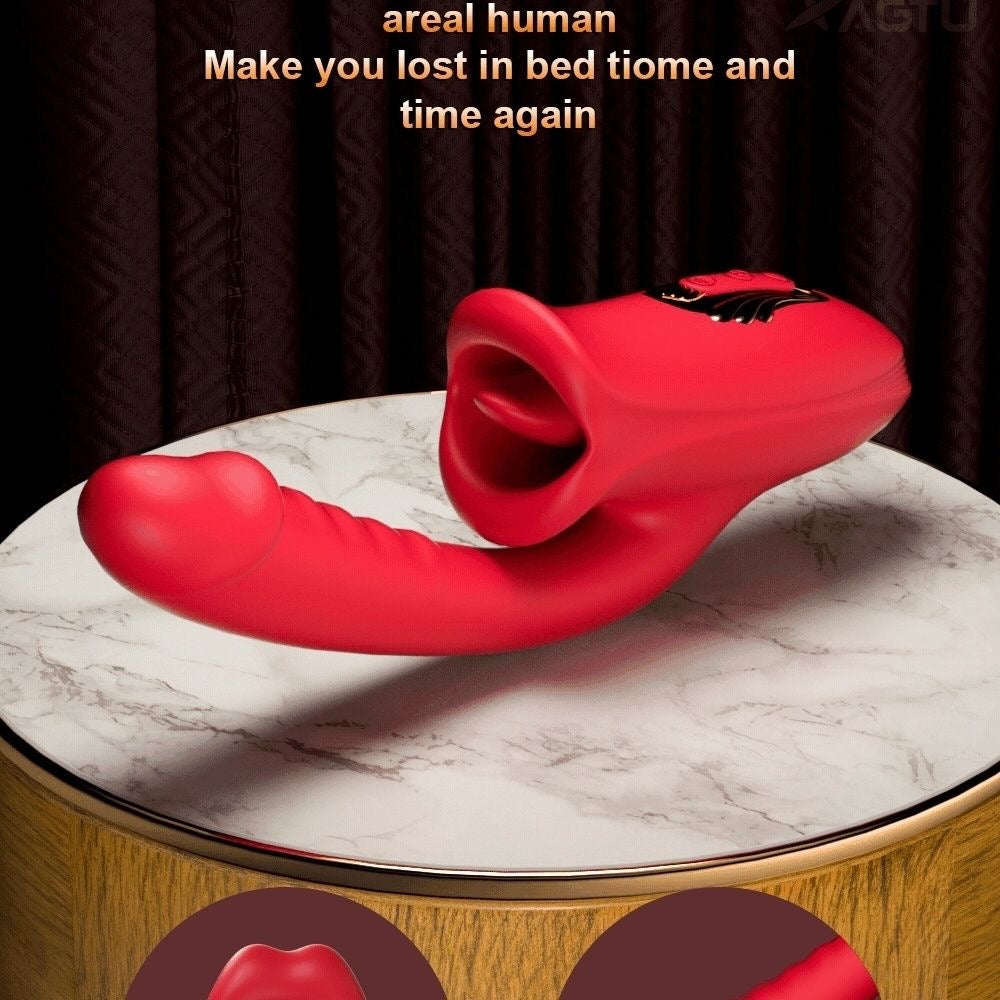 F-34 Crimson Bite Thruster, a sleek red prosthetic limb with detailed mechanical design and realistic textured surface.