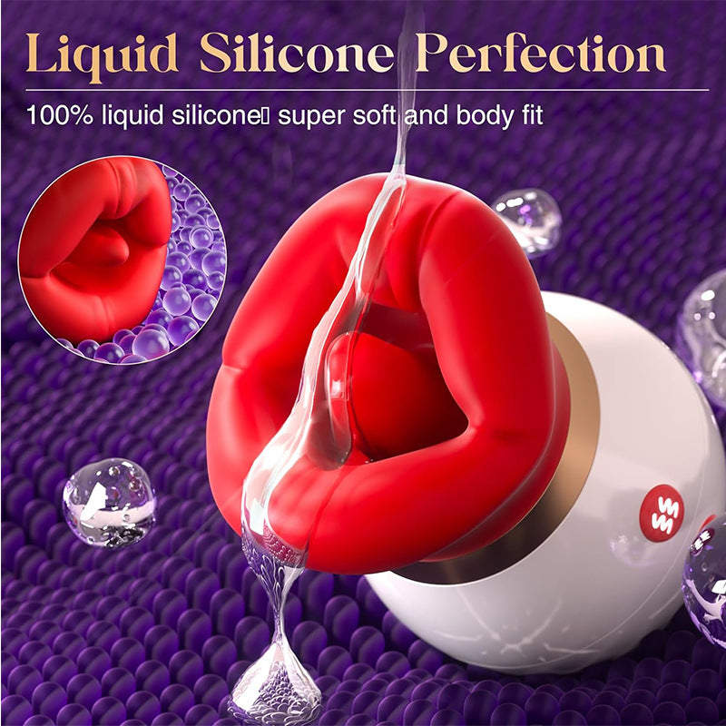 D-35 KissVortex Oral Delight device showing sleek design and ergonomic features for oral care.