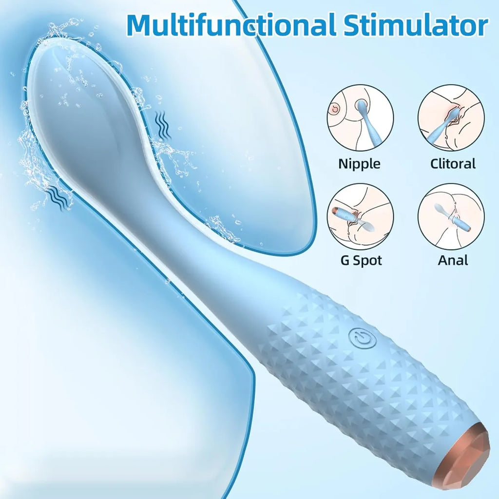 Flexible Whisper G-Teaser by C-34, a sleek, smooth silicone anal toy with flexible design for comfortable use.