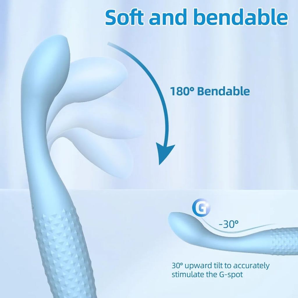 Flexible Whisper G-Teaser by C-34 shown in a sleek, smooth design with flexible material on a white background.