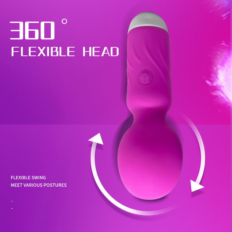 D-51 Forest Mini Detonator mini-vibrator with flexible head, compact and discreet personal massager for enhanced pleasure.