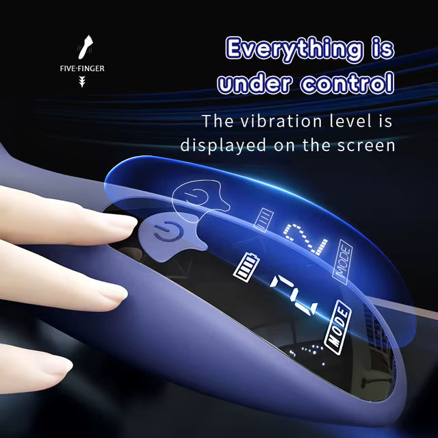 D-44 Hand of Lust vibrator, hand-shaped sex toy with realistic details, designed for intimate pleasure and stimulation.