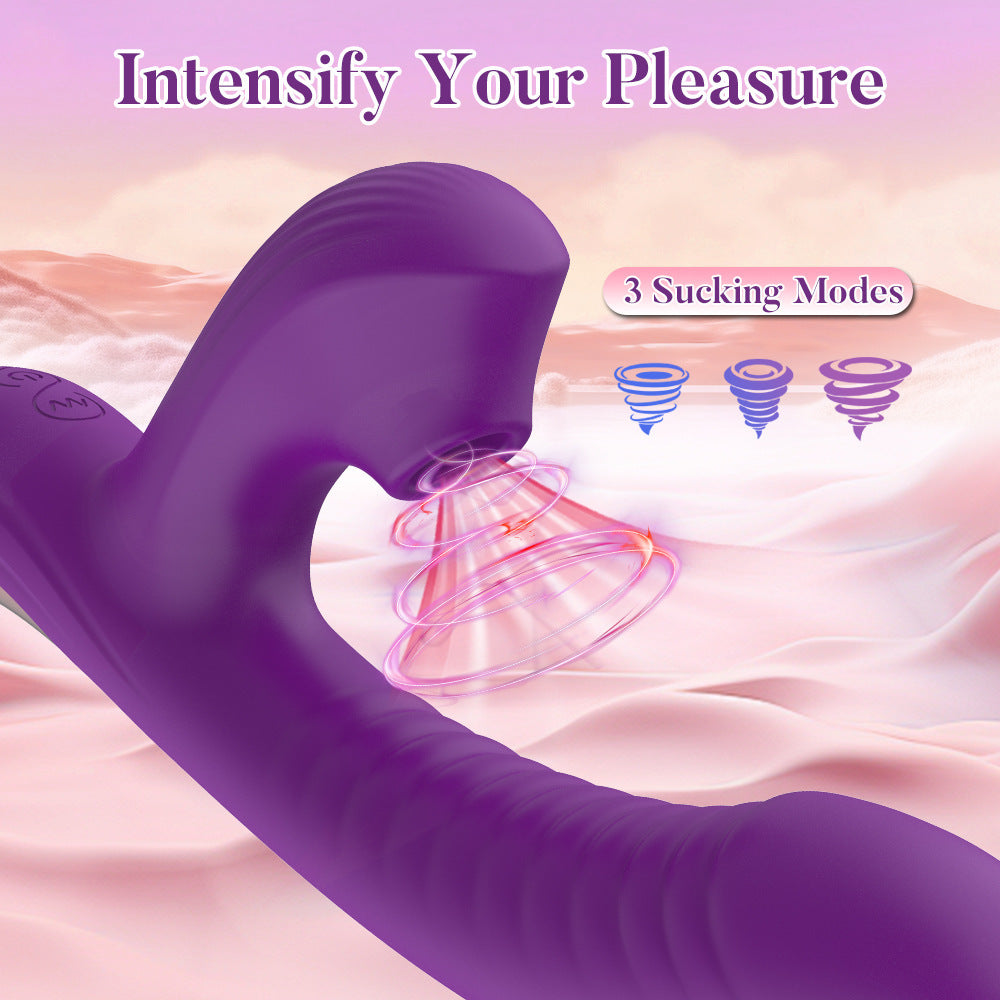 D-31 Ecstasy Wave hair extension in a natural wave style, shown in a close-up image highlighting the textured, flowing hair strands.