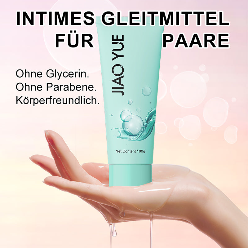 AquaVelvet Intimate Glide lubricant for couples in 100g bottle, smooth, water-based gel from Erotic Zauber, suitable for intimate moments.
