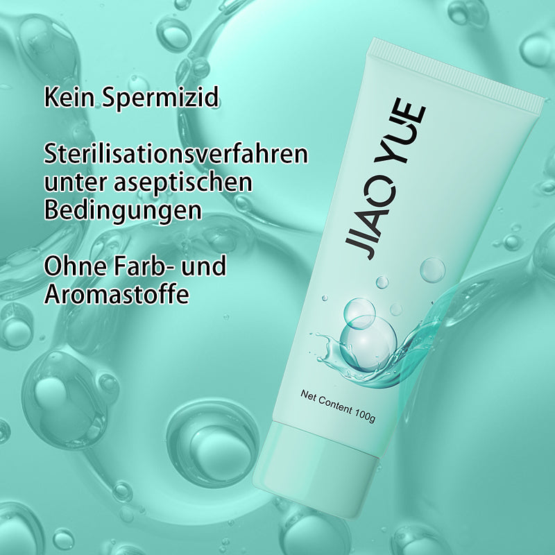 AquaVelvet Intimate Glide lubricant by Erotic Zauber in 100g, shown in a sleek tube, designed for intimate couples' use.