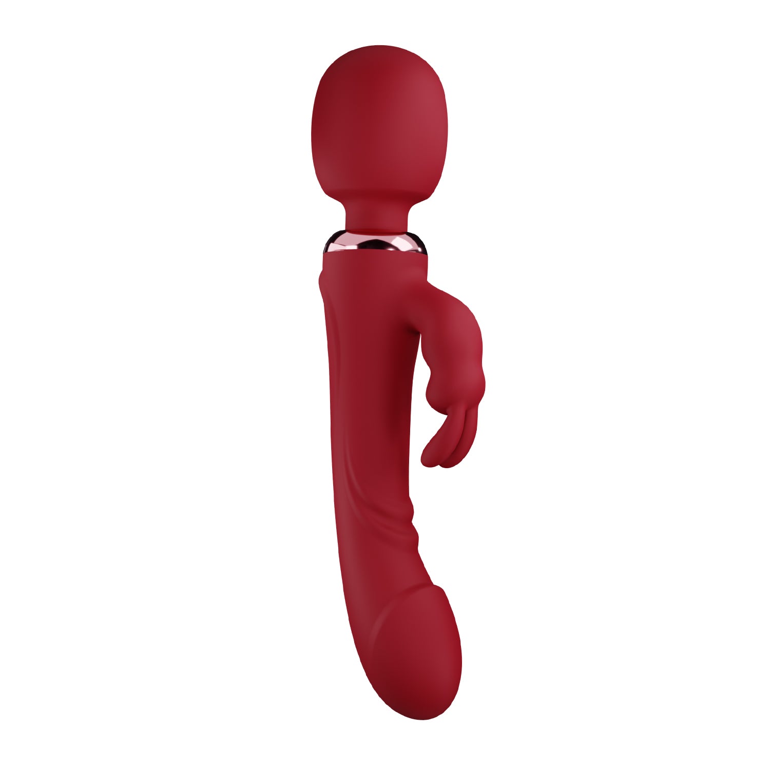 B-34 Sovereign Pulse vibrator with sleek design and textured surface, shown in close-up view.