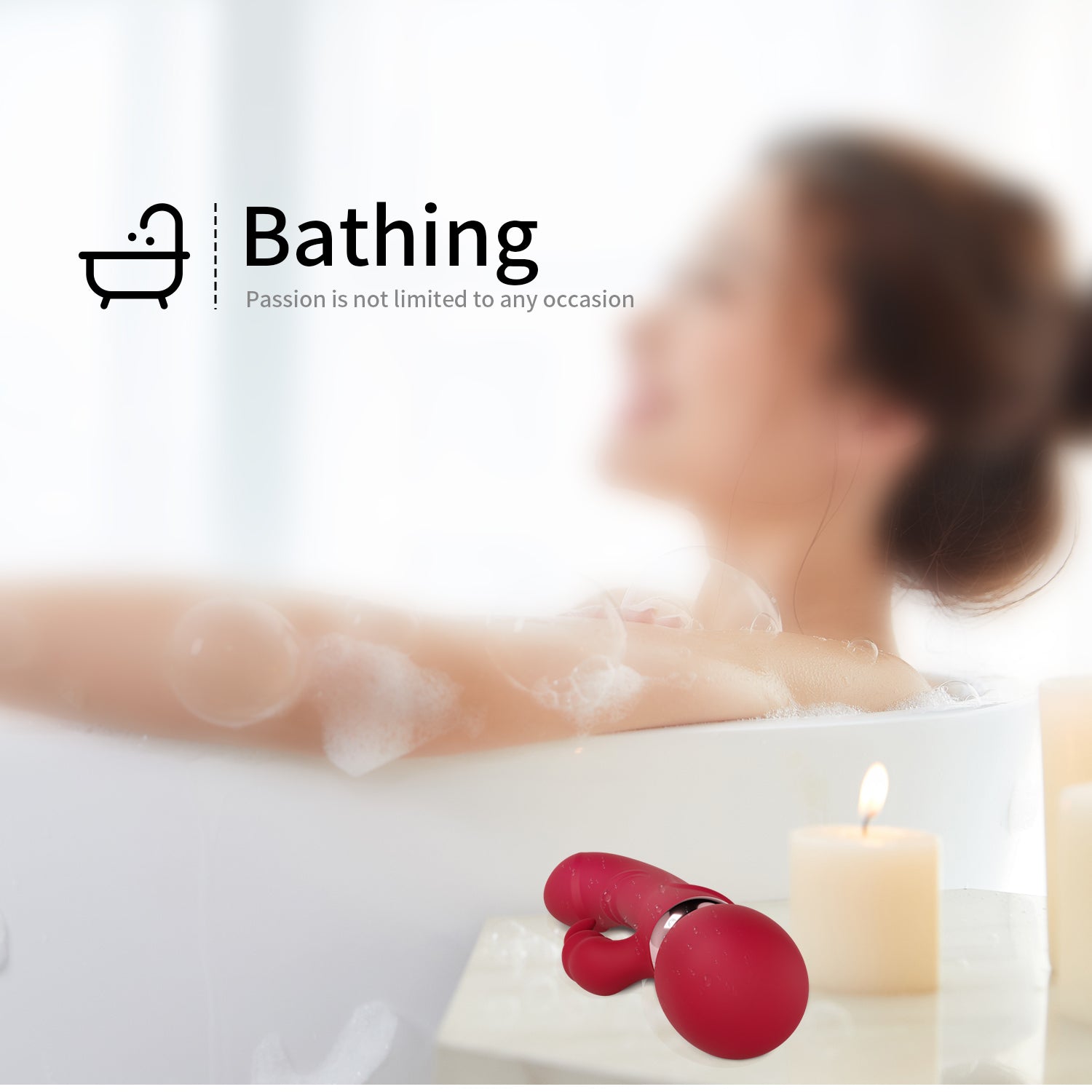 Sovereign Pulse Vibrator by B-34 shown in image, featuring sleek design and smooth surface for personal pleasure use.