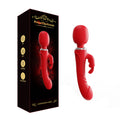 B-34 Sovereign Pulse Vibrator showing sleek design with textured surface and control buttons for targeted intimate stimulation.