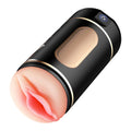 A-39 Anime Lippen automatic male masturbator cup with cool music design, featuring realistic lips for intimate pleasure.