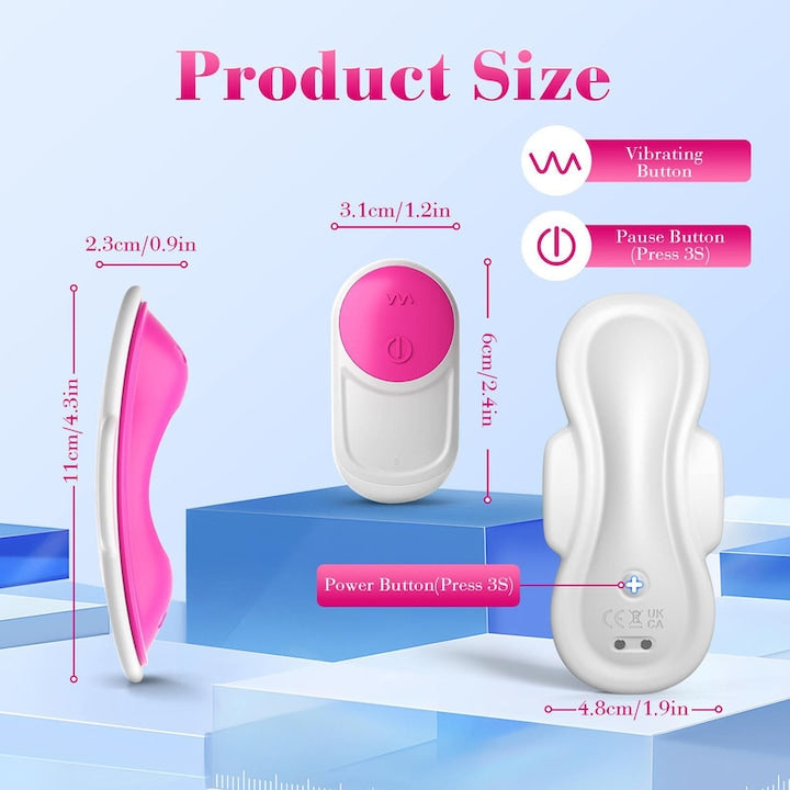 E-36 TriBliss Couple Stimulator in sleek black design, featuring dual vibrating tips for intimate pleasure.