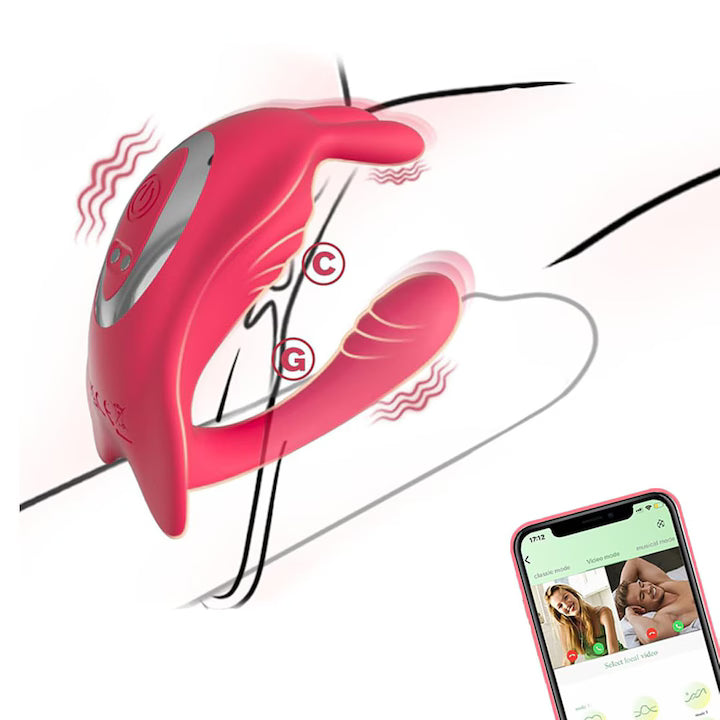 E-44 TriSync Pleasure Claw toy with textured surface and ergonomic design for enhanced sensation and pleasure.