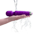 Flexible Mini Wand Vibrator by PALOQUETH, featuring a sleek design and flexible neck, perfect for targeted stimulation.