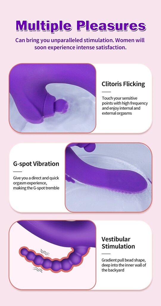 Blue Lotus Triple Tease vibrator by A-35 featuring smooth silicone design and multiple stimulation points.