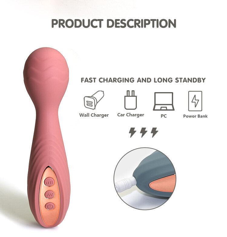 GoldenCrown Ripple Velvet G-Spot Vibrator by F-47 with textured velvet surface and ergonomic design for targeted pleasure.