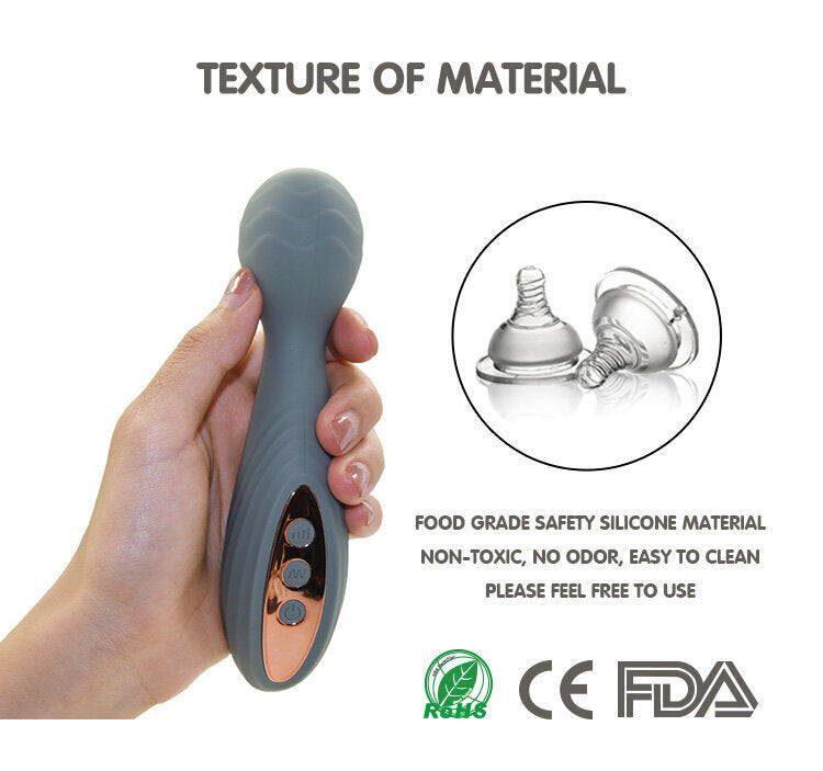 GoldenCrown Ripple Velvet G-Spot Vibrator by F-47 with textured velvet surface and ergonomic design for enhanced pleasure.